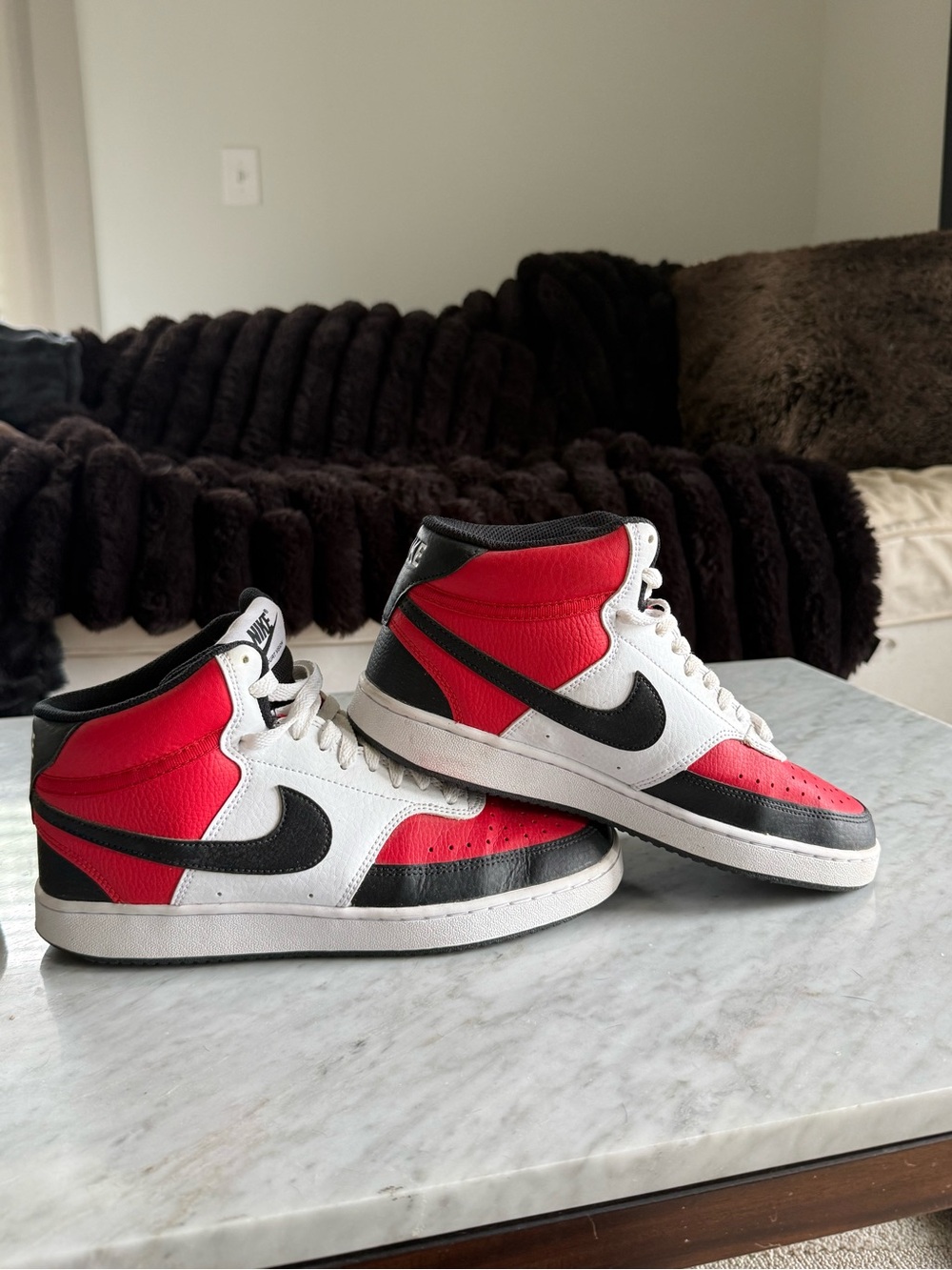 Nike Court Vision Mid Sneakers Women’s Size 10